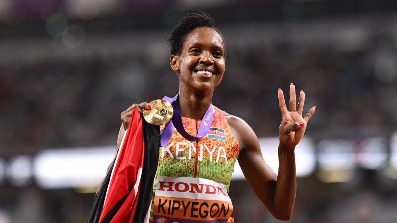 File image of Faith Kipyegon