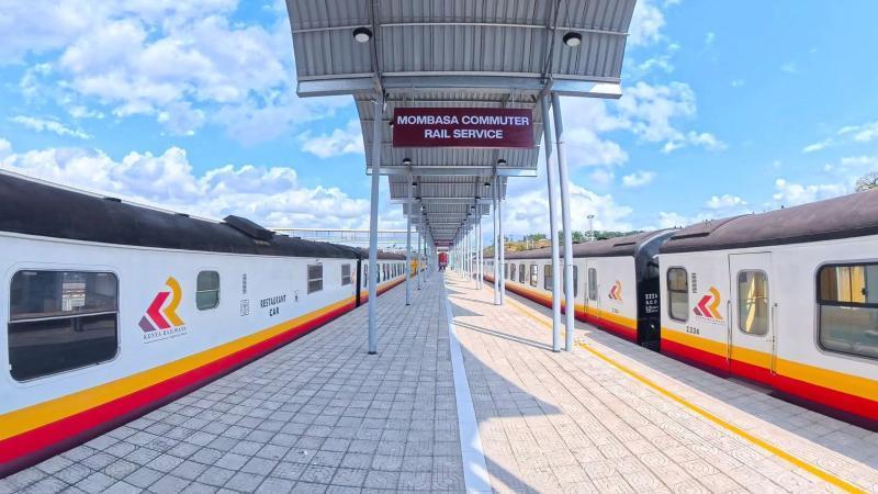 File image of the Mombasa Commuter Rail Service