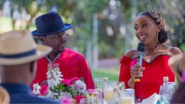 File image of Pauline Njoroge and her partner.