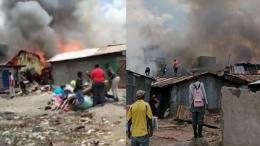 File image of the fire scene
