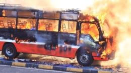 File image of the Super Metro torched bus