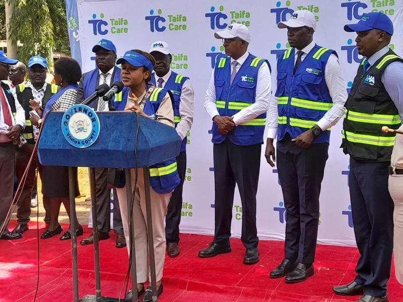 File image of SHA CEO Mercy Mwangangi.