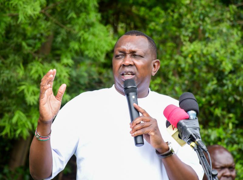 File image of Kapseret MP Oscar Sudi.