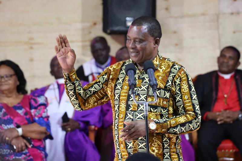 File image of Justin Muturi.