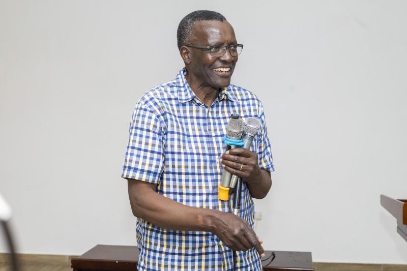 File image of David Maraga.
