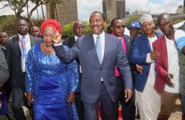 File image of Wiper leader Kalonzo Musyoka