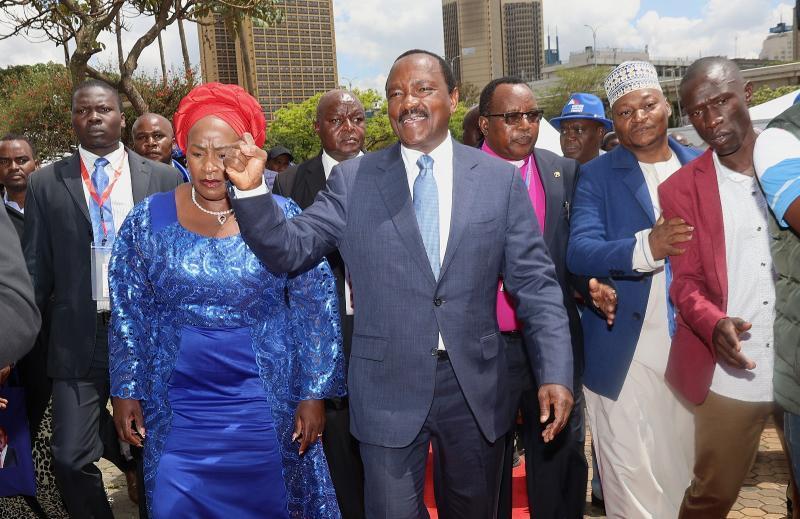 File image of Wiper leader Kalonzo Musyoka