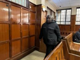 Kibra MP Peter Orero's driver in court.