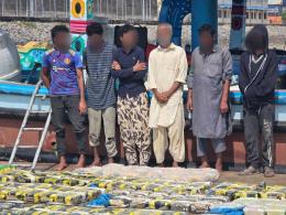 File image of 6 Iranian national arrested with a consignment of methamphetamine.