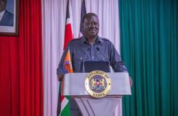 File image of the late Raila Amolo Odinga.