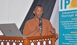 File image of IPOA Chairperson Issack Hassan