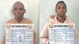 File image of Peter Mwendwa Musyoka and his 23-year-old son Dennis Musyoka