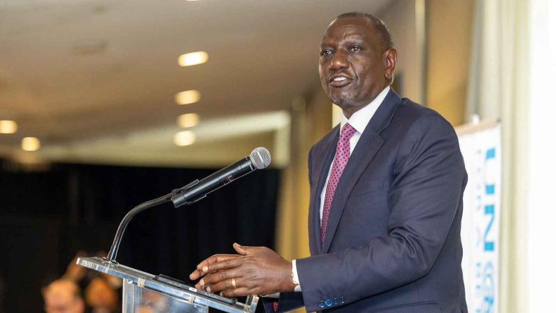 File image of President William Ruto.