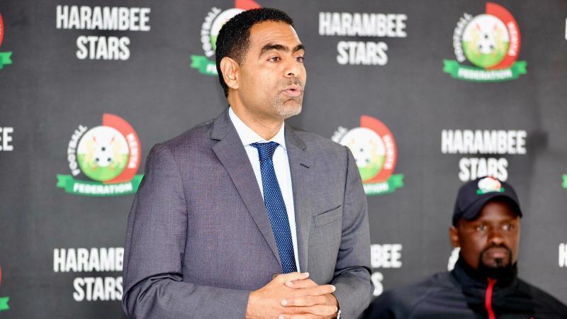 File image of FKF President Hussein Mohammed