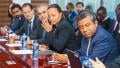 File image of IMF delegation led by Haimanot Teferra during a meeting with Treasury Cabinet Secretary John Mbadi