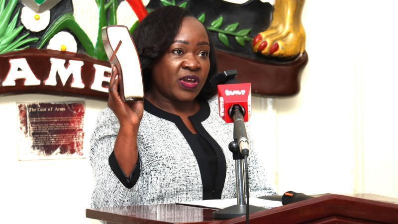 File image of KNCHR Chairperson Claris Ogangah