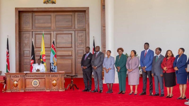 File image of President William Ruto at State House