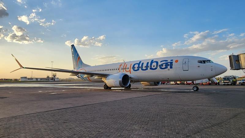 File image of the inaugural Fly Dubai flights