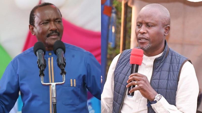 File image of Wiper leader Kalonzo Musyoka and EALA MP Kanini Kega