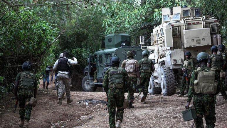 File image of Gang Suppression Force (GSF) officers