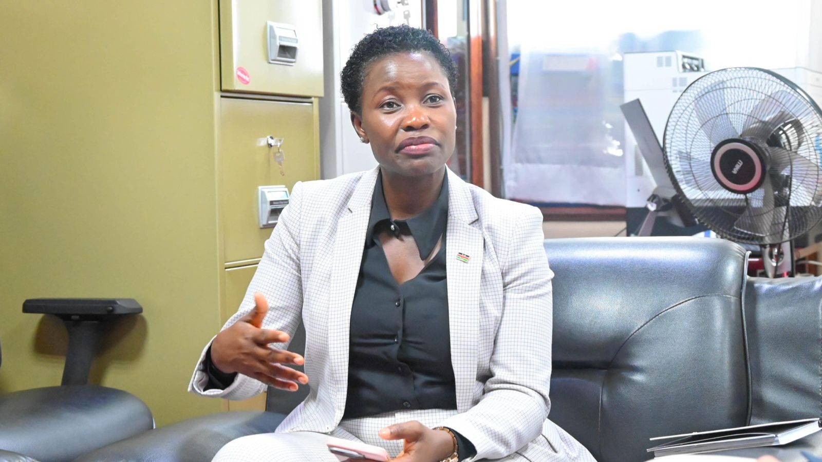 File image of Principal Secretary Susan Mang'eni
