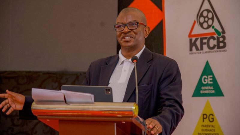 File image of KFCB CEO Paskal Opiyo
