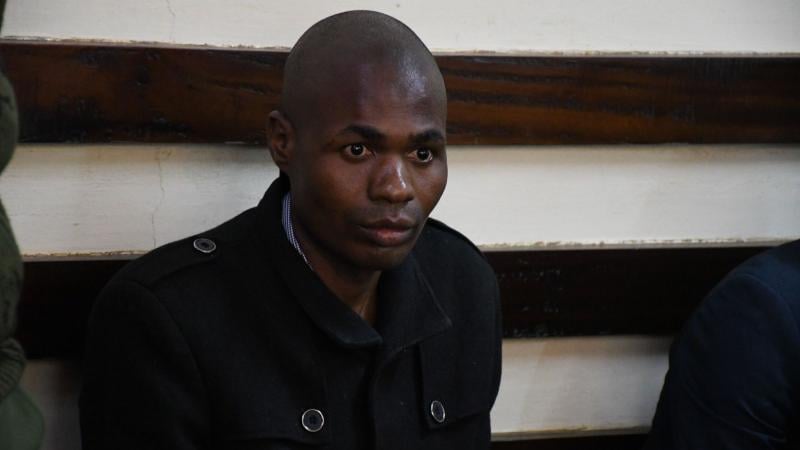 File image of the suspect Kennedy Kalombotole