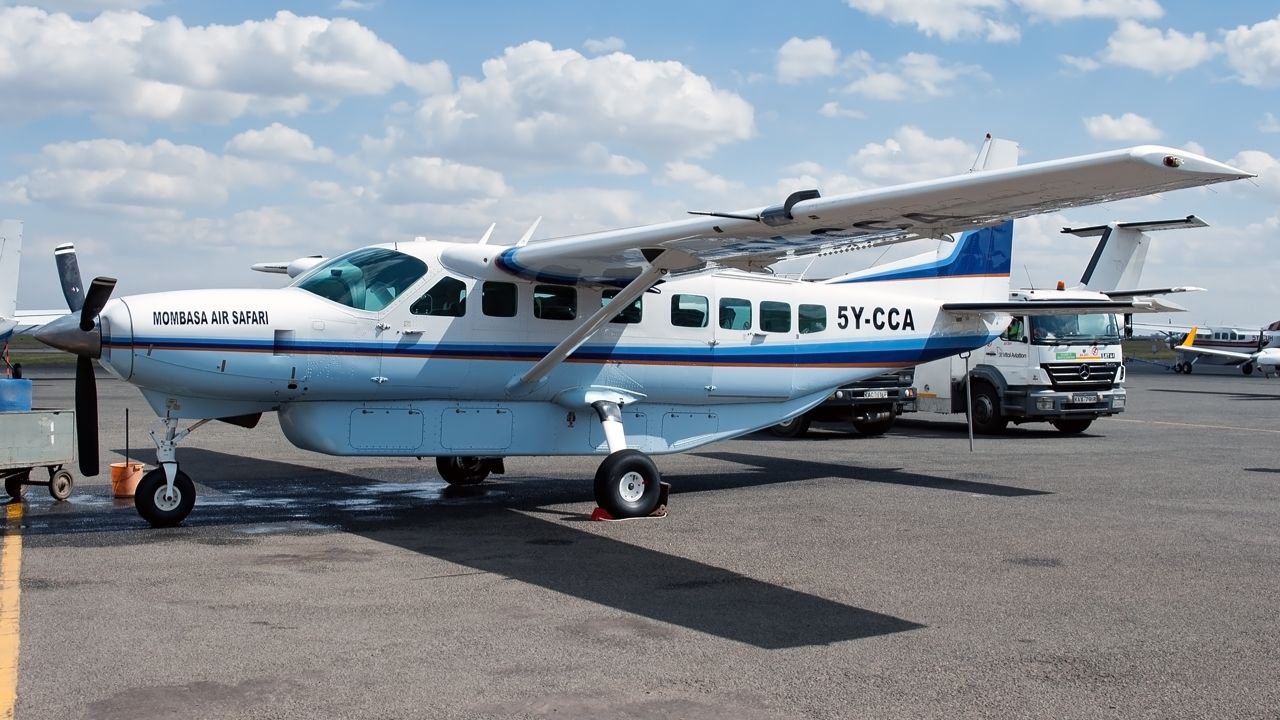 File image of the Mombasa Air Safari plane
