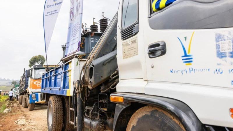 File image of a Kenya Power truck