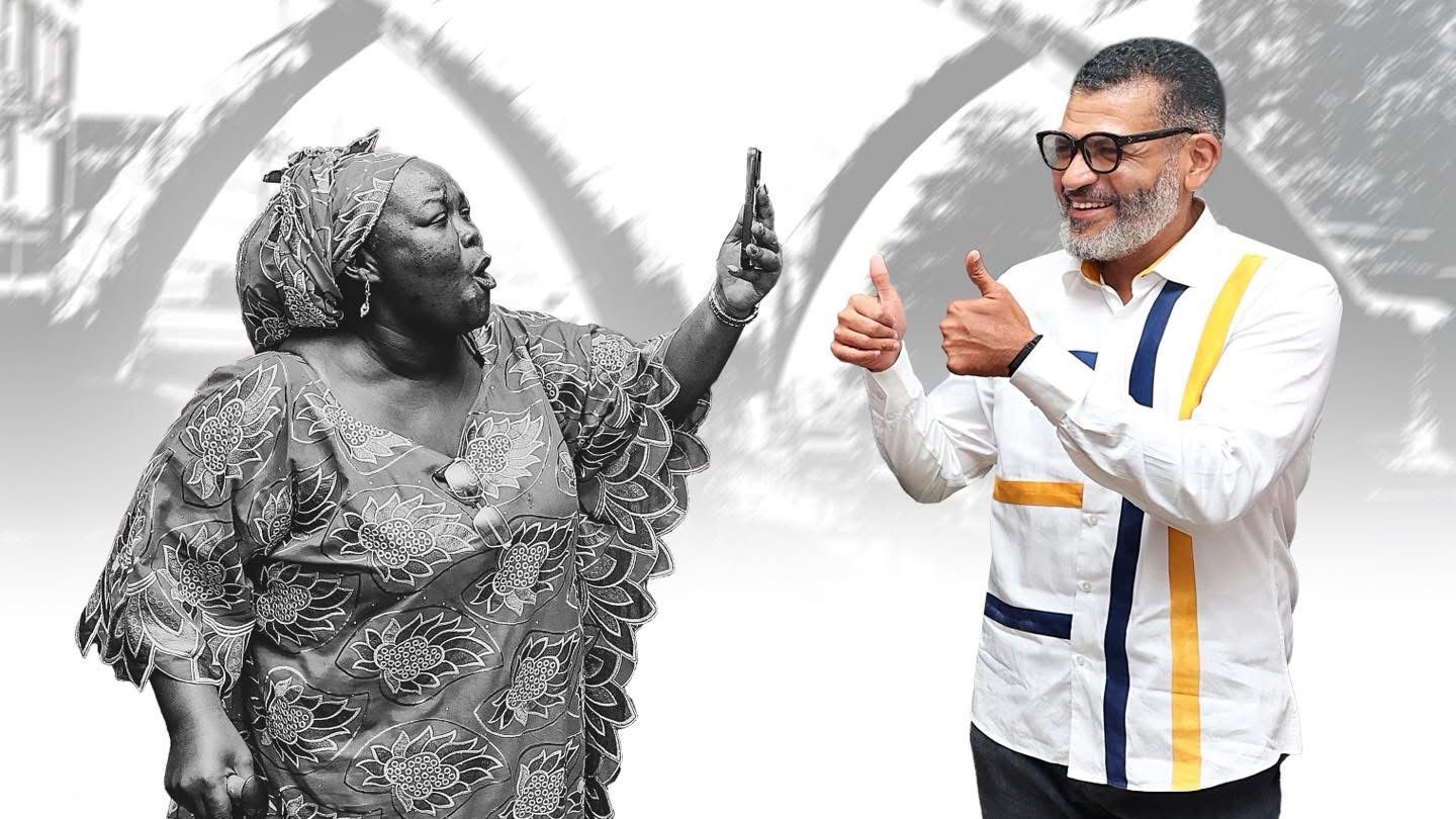 File image of Mariam Lwande alias Didga and Mombasa Governor Abdulswamad Nassir