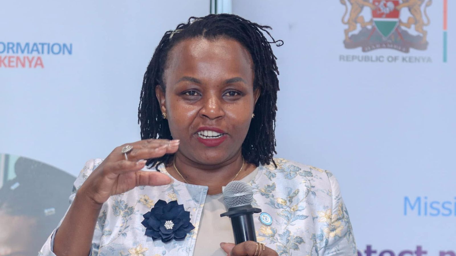 File image of Data Commissioner Immaculate Kassait