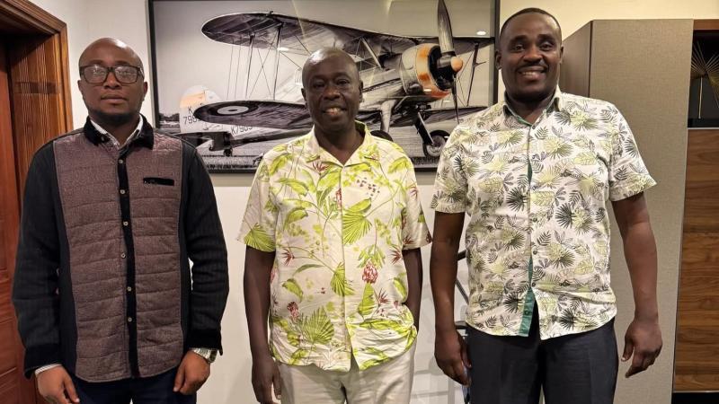 File image of Edgar Busiega, Rigathi Gachagua and Cleophas Malala