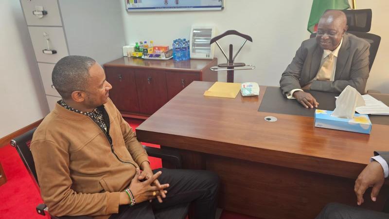File image of Embakasi East MP Babu Owino and Siaya Senator Oburu Odinga