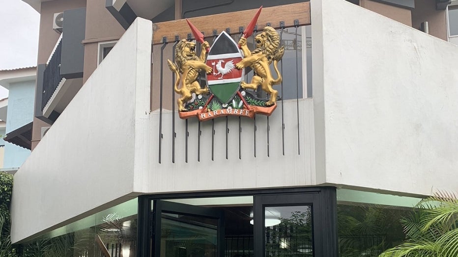 File image of the Kenya High Commission in Maputo, Mozambique