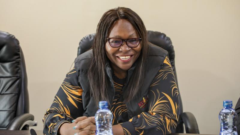 File image of KDIC CEO Hellen Chepkwony