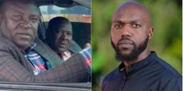 A collage of Kibra MP Peter Orero and his driver and CNN journalist Larry Madowo.