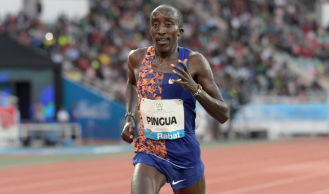 Athlete Edward Zakayo.