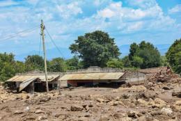 File image of a landslide in Elgeyo Marakwet County.