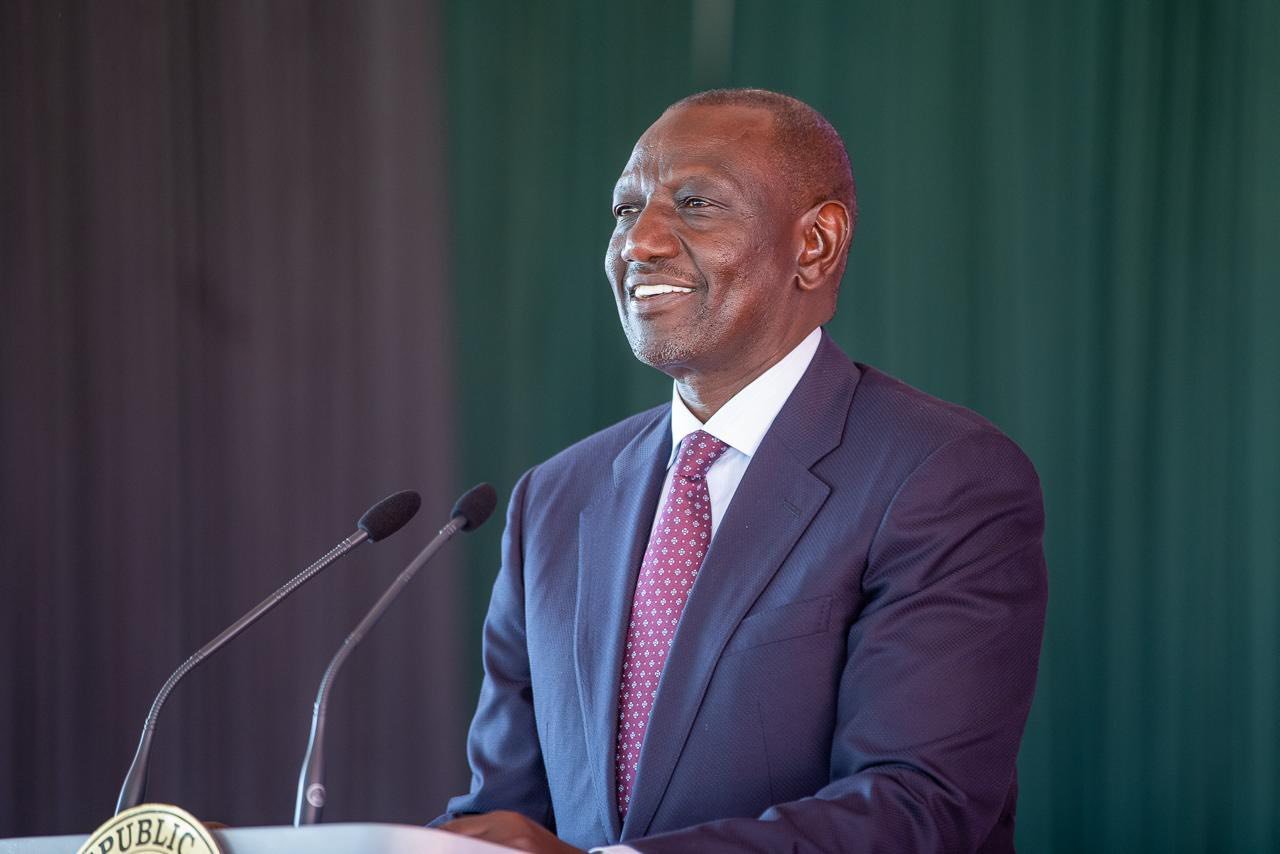 File image of President William Ruto.
