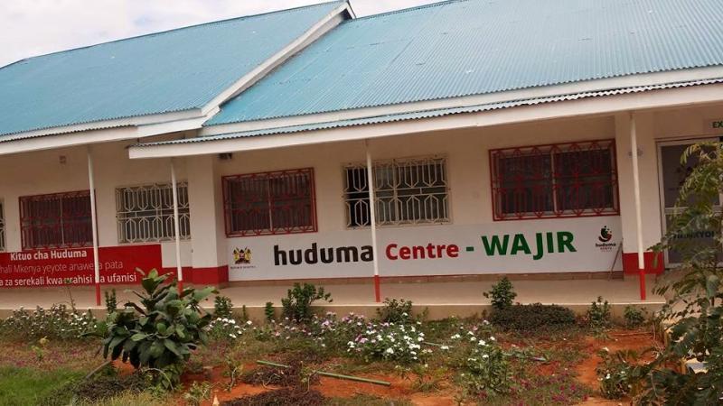 File image of Wajir Huduma Centre