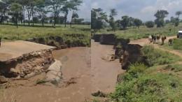 File image of part of the affected road