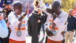 File image of Eliud Kipchoge at the New York City Marathon