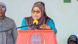 File image of President Samia Suluhu