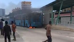 File image of the unrest in Tanzania