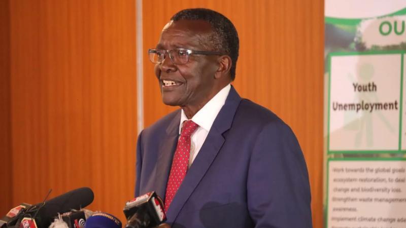 File image of UGM Party presidential candidate and former Chief Justice David Maraga
