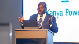 File image of Kenya Power Managing Director and CEO Joseph Siror