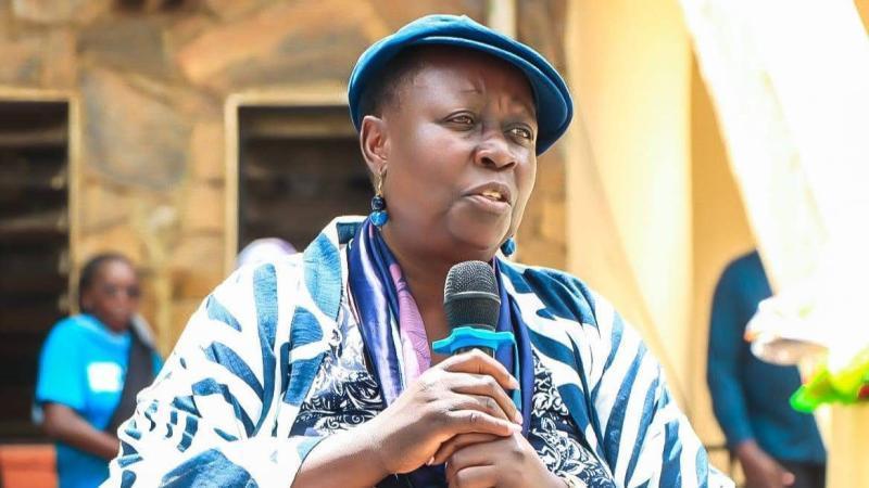 File image of Kisumu Woman Rep Ruth Odinga