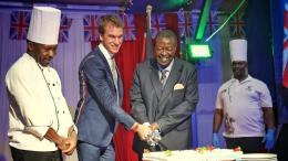 File image of British Chargé d'Affaires in Kenya Ed Barnett and Prime Cabinet Secretary Musalia Mudavadi