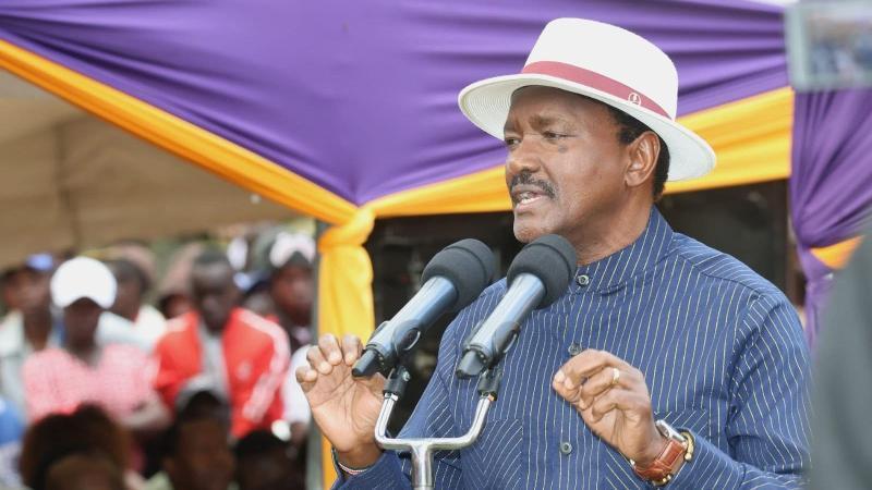 File image of Wiper leader Kalonzo Musyoka