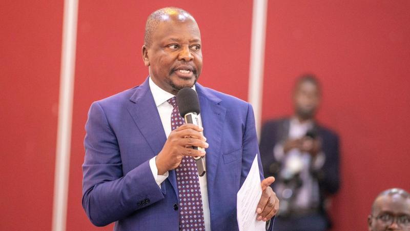 File image of Agriculture Cabinet Secretary Mutahi Kagwe